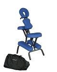 Lightweight Blue Portable Massage Chair with Foam