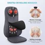 COMFIER Adjustable Neck and Back Massager Cushion