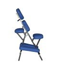 Lightweight Blue Portable Massage Chair with Foam