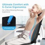 Shiatsu Neck & Back Massager Chair Pad