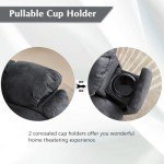 CANMOV Power Lift Recliner Chair with Massage & Heat