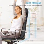 Shiatsu Neck & Back Massager Chair Pad