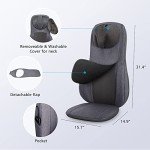 COMFIER Adjustable Neck and Back Massager Cushion