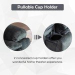 CANMOV Large Power Lift Recliner with Massage Heat