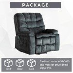 CANMOV Large Power Lift Recliner with Massage Heat