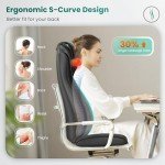 Snailax Shiatsu Neck and Back Massager Pad