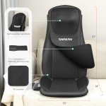 Snailax Shiatsu Neck and Back Massager Pad