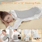 Heated Massage Pad for Back, Neck & Arms