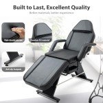 Jaxilyn Adjustable Facial Tattoo Massage Chair & Stool