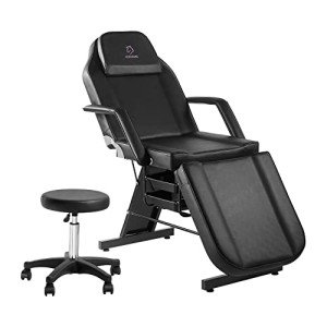 Adjustable LUXMARS Facial Massage Chair & Stool