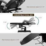 Adjustable Electric Massage Chair for Spa & Treatments