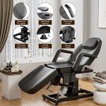 Adjustable Electric Massage Chair for Spa & Treatments