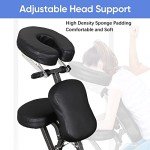 Portable ZENY Massage Chair with Thick Foam Padding