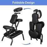 Portable ZENY Massage Chair with Thick Foam Padding