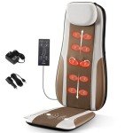 Shiatsu Massage Chair Pad with Heat & Vibration