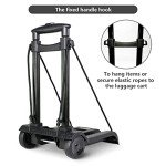 Acroma Portable Folding Hand Truck with Ropes