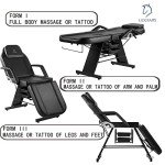 Adjustable LUXMARS Facial Massage Chair & Stool