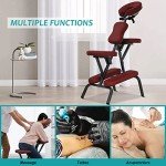 Adjustable Portable Massage Chair with Face Cradle