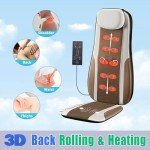 Shiatsu Massage Chair Pad with Heat & Vibration