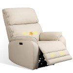 FLEXISPOT Leather Zero Gravity Massage Recliner Chair