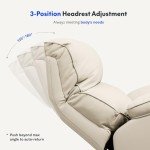 FLEXISPOT Leather Zero Gravity Massage Recliner Chair