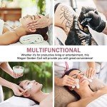 Portable Height Adjustable Massage Spa Chair - Burgundy