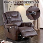 Plococo Electric Zero Gravity Massage Recliner Chair