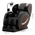 Luxury Zero Gravity Full-Body Massage Chair with Heat