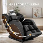 Luxury Zero Gravity Full-Body Massage Chair with Heat