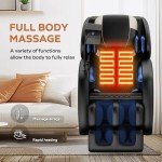 Luxury Zero Gravity Full-Body Massage Chair with Heat