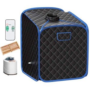 Giantex Portable Folding Steam Sauna Tent with Massage