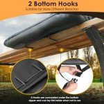 HOPERAN Heated Massage Stadium Seats with Back Support