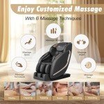 EASPEARL 2025 Full Body Massage Chair with Heat