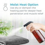 PureRelief XL Electric Heating Pad for Pain Relief