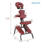 Portable Folding Massage Chair with Travel Bag