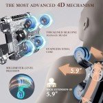 4D Full Body Massage Chair with Voice Control