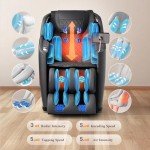 4D Full Body Massage Chair with Voice Control