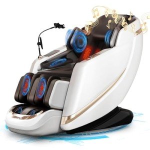 IPKIG 2024 4D Shiatsu Massage Chair with Bluetooth