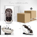 IPKIG 2024 4D Shiatsu Massage Chair with Bluetooth