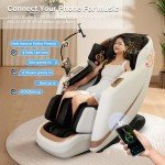 IPKIG 2024 4D Shiatsu Massage Chair with Bluetooth