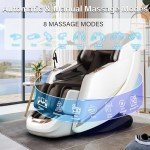 IPKIG 2024 4D Shiatsu Massage Chair with Bluetooth