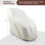 Massage Chair Cover with Elastic Band, Dustproof