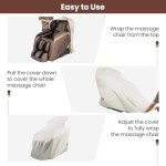 Massage Chair Cover with Elastic Band, Dustproof