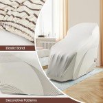 Massage Chair Cover with Elastic Band, Dustproof