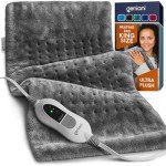 Geniani Electric Heating Pad for Back Pain Relief