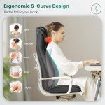 Snailax Shiatsu Neck and Back Massager Pad