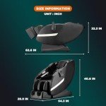 Massage Chair with Heat, Foot Roller & Bluetooth