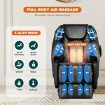 Massage Chair with Heat, Foot Roller & Bluetooth