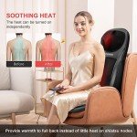 Comfier Shiatsu Back Massager with Heat & Kneading