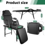 Portable Adjustable Massage Chair with Carry Case
